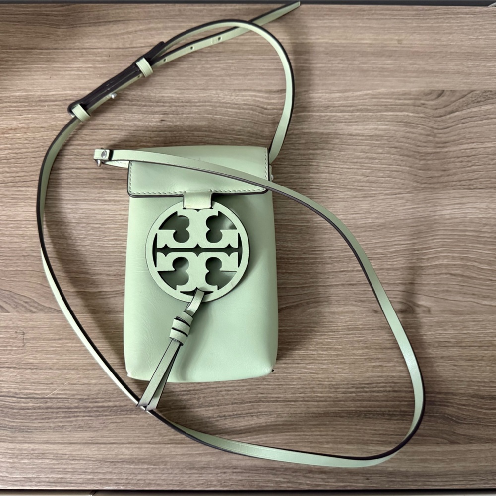 Tory Burch Light Green Crossbody Bag